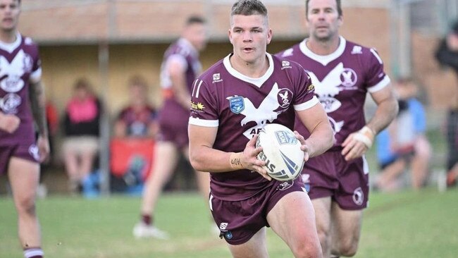 James Walsh of the Albion Park Oak Flats Eagles. Picture: APOFRLFC Facebook Page