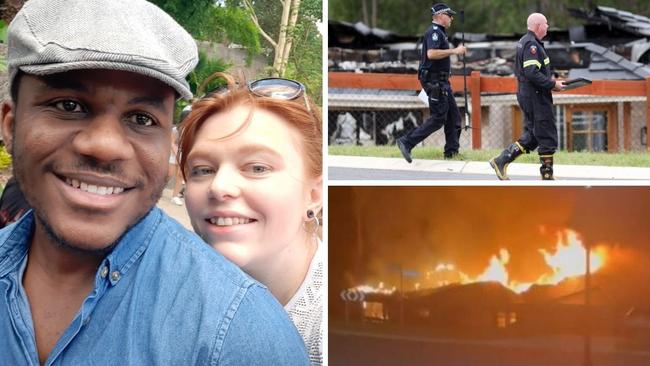 Sarah Mudge – the ex partner of Stanley Obi – has been identified as the woman killed in a New Beith, Logan house fire.