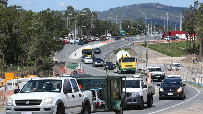 Flashback: works in 2017 start on Foxwell Road. Picture Glenn Hampson.