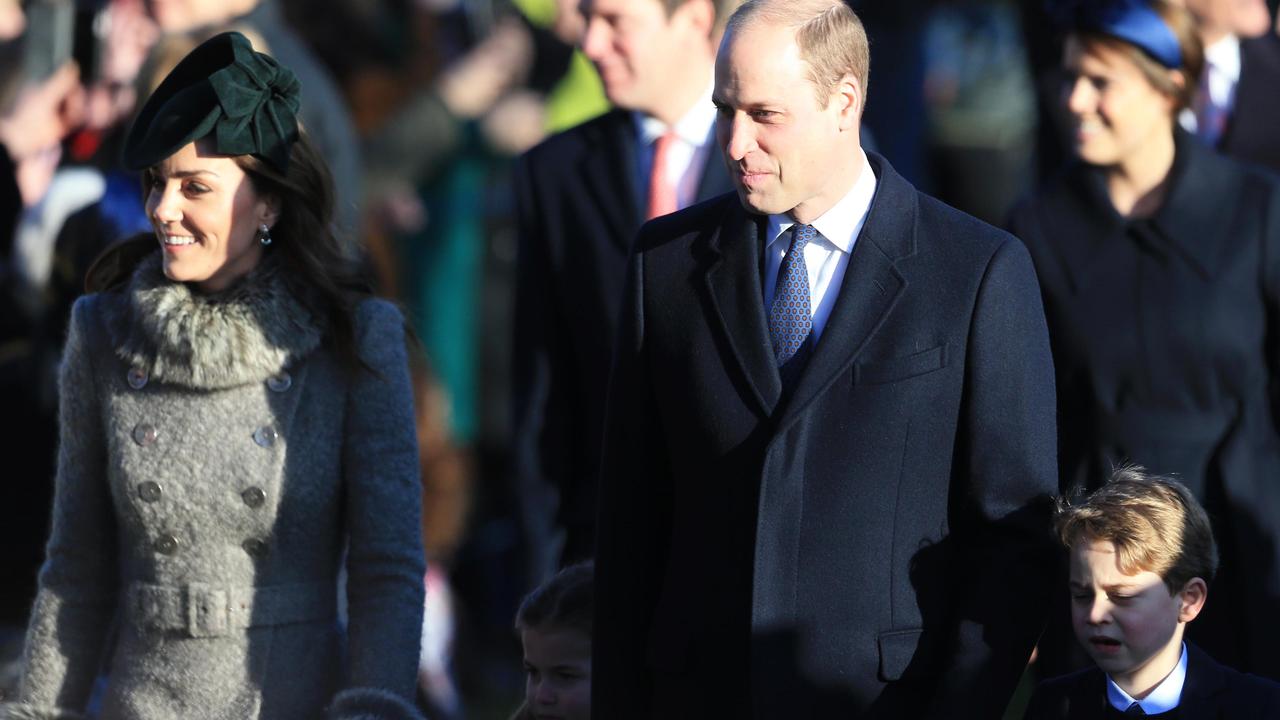 The Cambridges went it alone without Harry and Meghan on Christmas Day 2019. Picture: Stephen Pond/Getty Images.