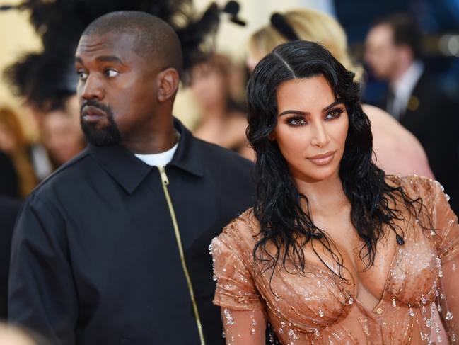 Kim Kardashian West and Kanye West “are done” after six years of marriage, according to multiple sources. Picture: Getty Images for The Met Museum/Vogue