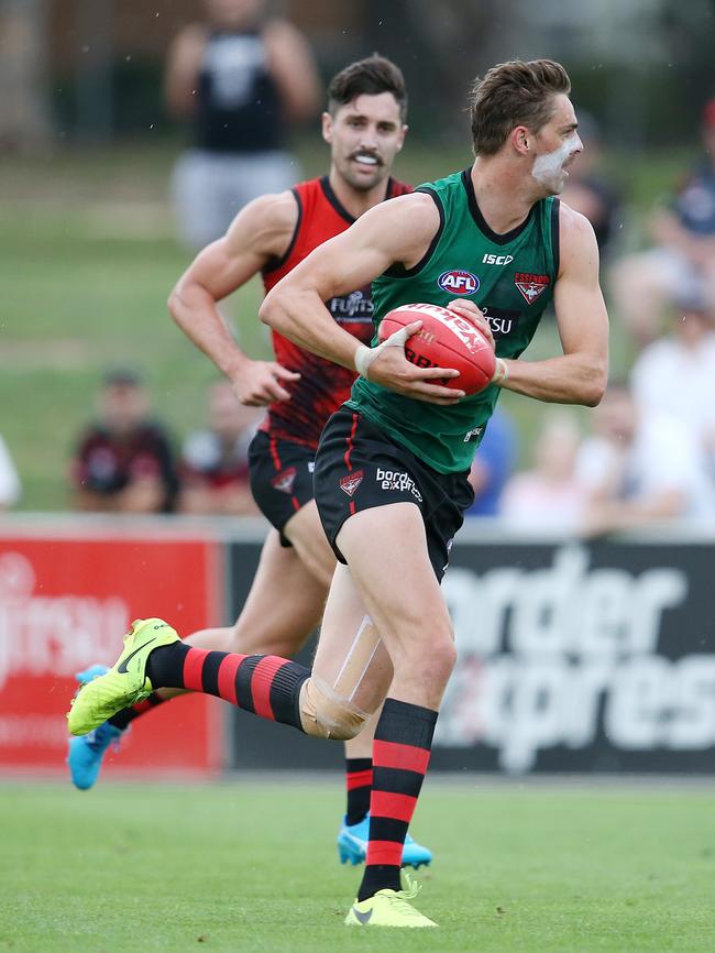 Essendon’s Joe Daniher is not feeling the love from SuperCoaches. Picture: Michael Klein