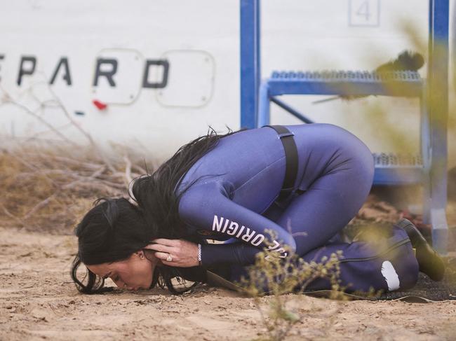 Katy Perry would probably wish she’d stuck to kissing girls after her ground-kissing stunt was made a mockery of. Picture: Supplied