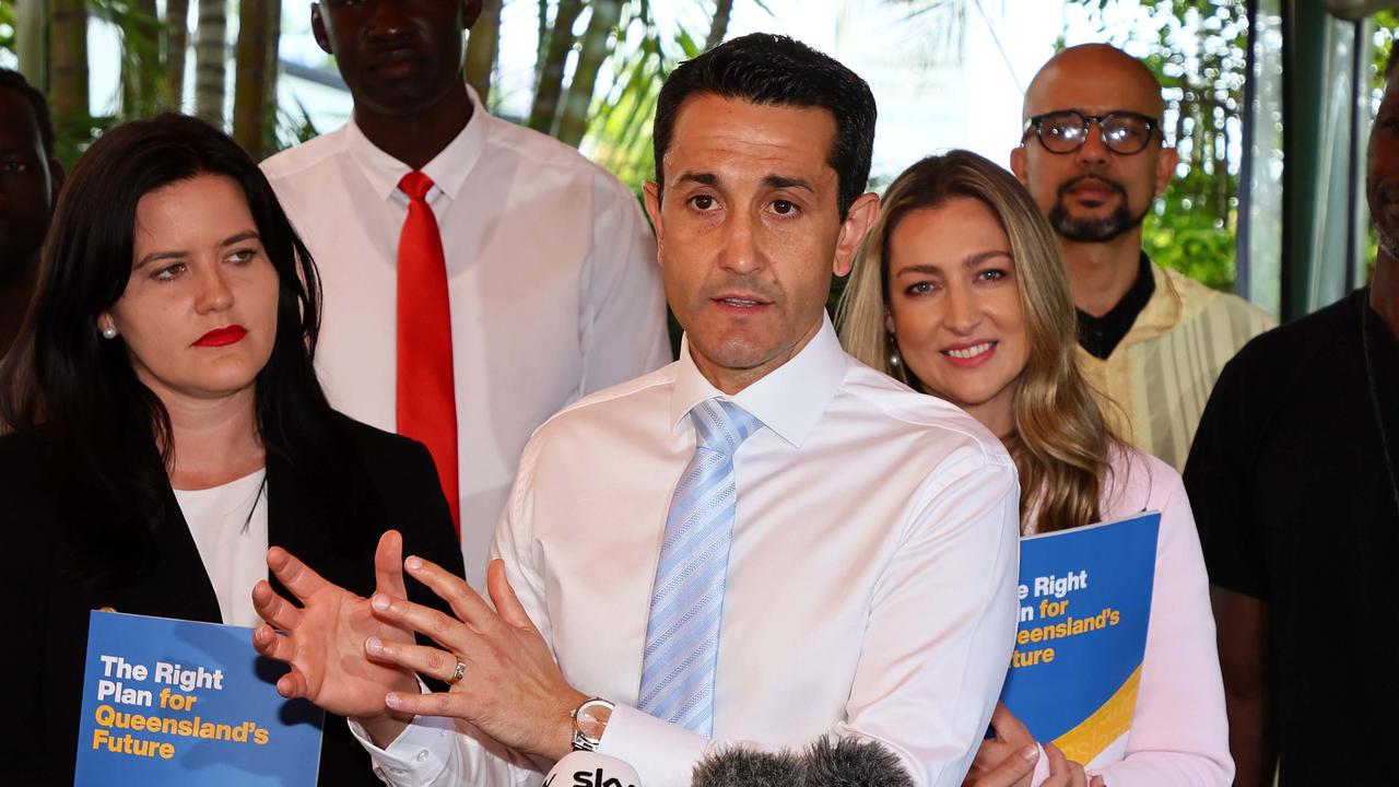 Queensland opposition leader David Crisafulli. Picture: Tertius Pickard