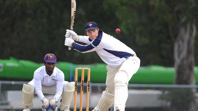 Dayne Siede led from the front for the Bushmen. Picture: John Gass