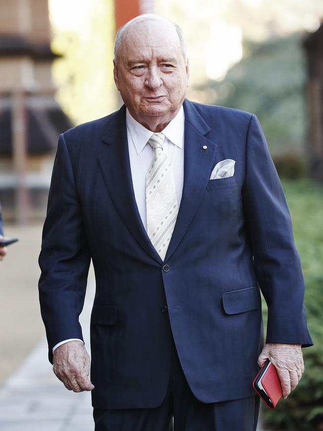 Broadcaster Alan Jones. Picture: Sam Ruttyn