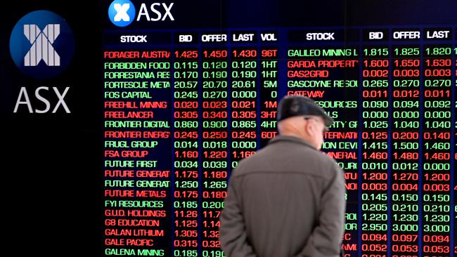 SYDNEY, AUSTRALIA - NewsWire Photos,June 3, 2022: Generic imagery of the Australian Stock Exchange. Picture: NCA NewsWire / Jeremy Piper