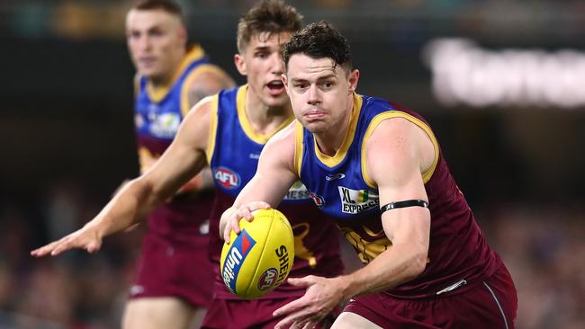 Lachie Neale was in doubt for this week’s clash with the Crows. Picture: AFL Photos