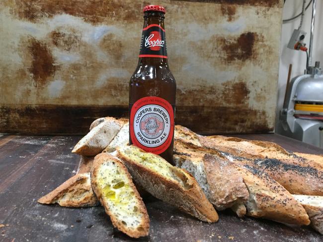 Beer baguette at Bakerie Artisan Sourdough. picture: Jenifer Jagielski