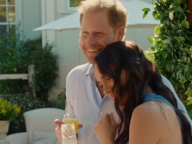 Screengrabs from With Love, Meghan. Meghan, Duchess of Sussex in episode 105 of With Love, Meghan. Source - Netflix