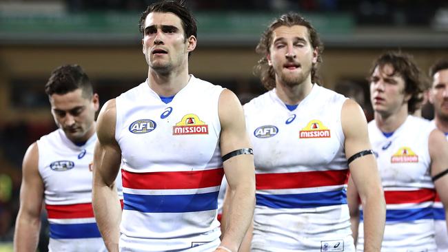 The Western Bulldogs had a shocker on Friday night. Picture: Getty Images