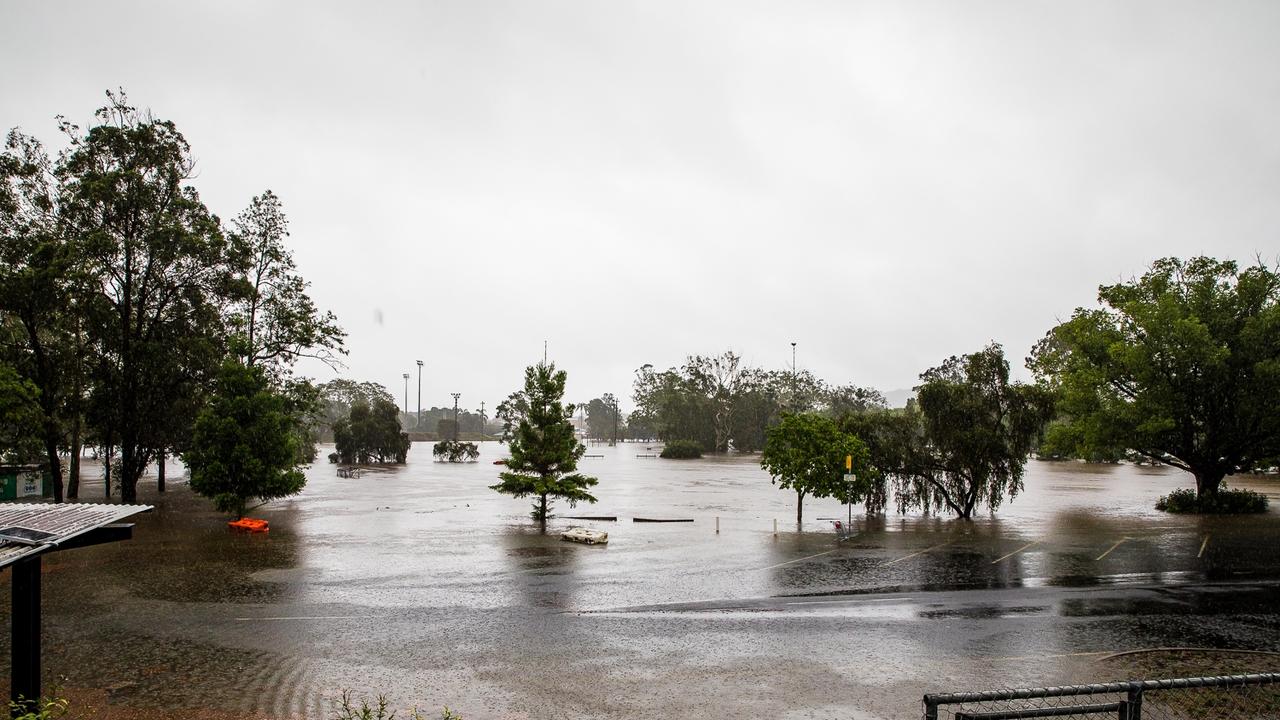 Lismore floods on December 16, 2020.