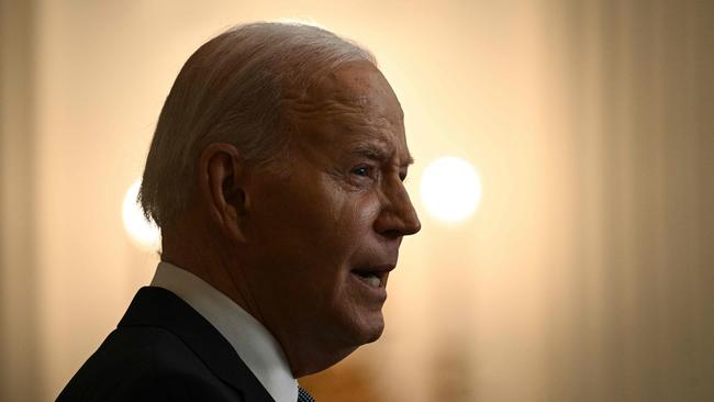 Donald Trump’s conviction on 34 felony counts gives Joe Biden and his allies their best chance yet to jolt voters into recalling Trump as an agent of chaos. Picture: AFP