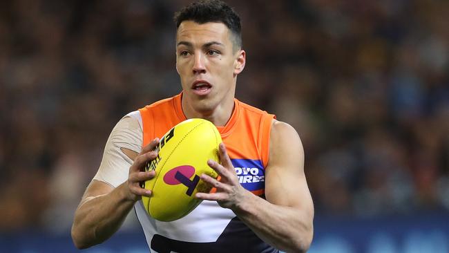 Dylan Shiel in action for GWS. Picture: Phil Hillyard