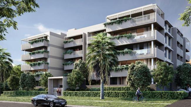 The Tuncurry apartment block approved by MidCoast Council on May 10.