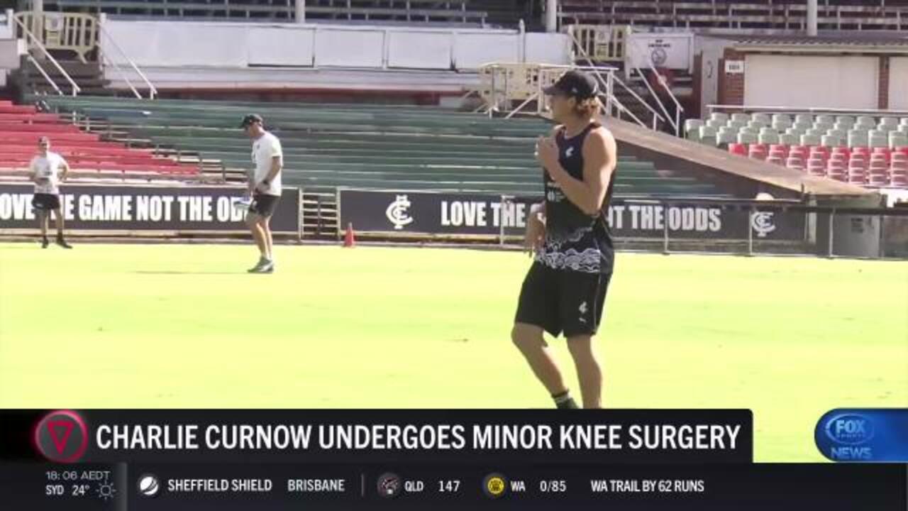 Curnow undergoes minor knee surgery