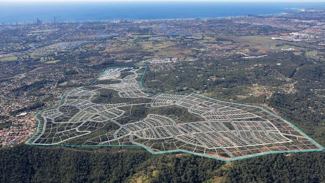 Pacific View Estate will be a massive new suburb at Worongary.