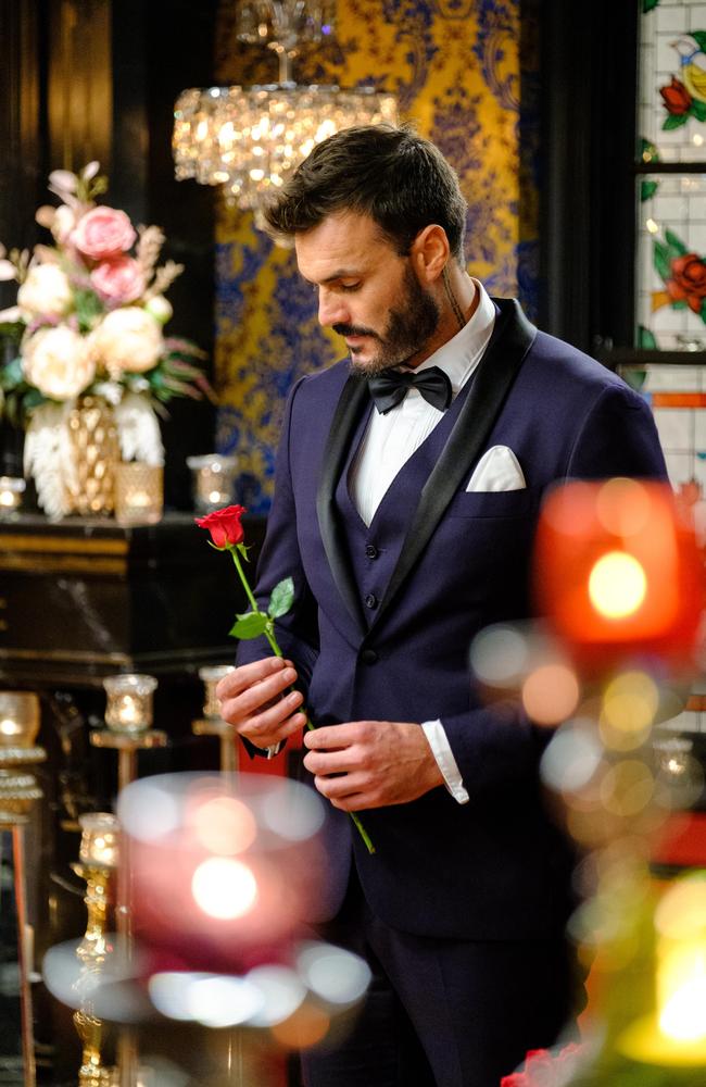 Love lockdown. Locky Gilbert begins his search for love on The Bachelor. Picture: Ten