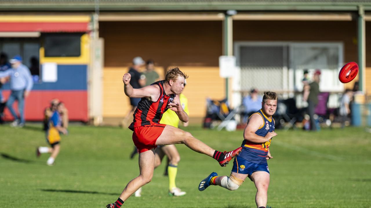 Ryan Hodgson of South Toowoomba Bombers. Picture: Kevin Farmer