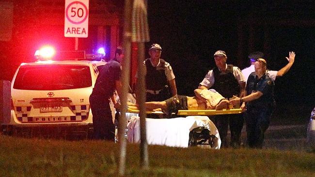 The scene at Cedarwood Court, Robina after Marko Marjanovic was shot.