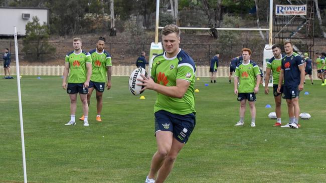 Canberra’s middles are lacking size. Credit: Canberra Raiders