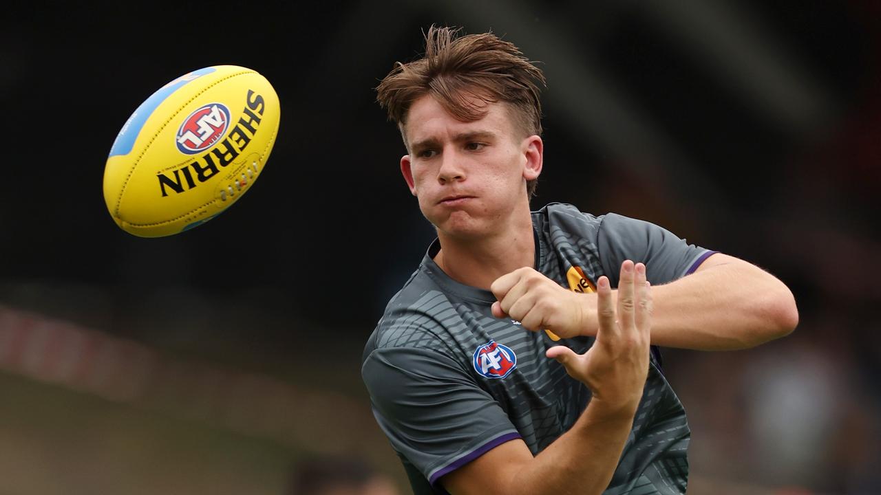 Caleb Serong is the No.2 ranked midfielder in SuperCoach this season. Picture: Will Russell/Getty Images