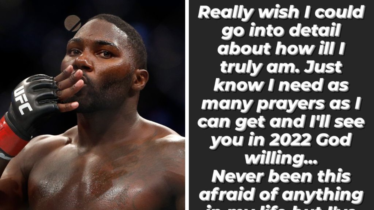 American MMA fighter Anthony 'Rumble' Johnson dies at 38 from