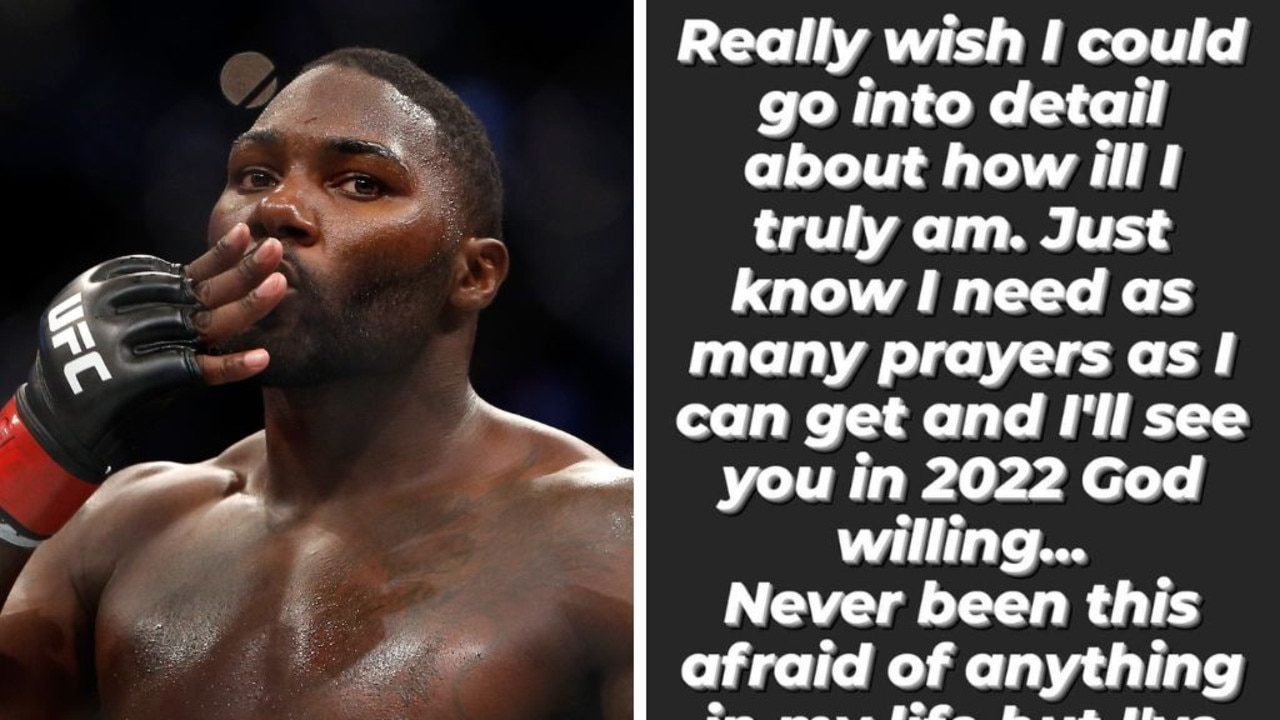 American MMA fighter Anthony 'Rumble' Johnson dies at 38 from undisclosed  illness