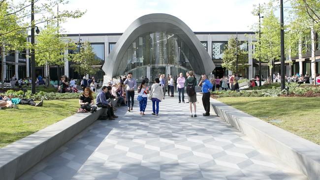 Eastland's Town Square in Ringwood. Picture: Supplied.