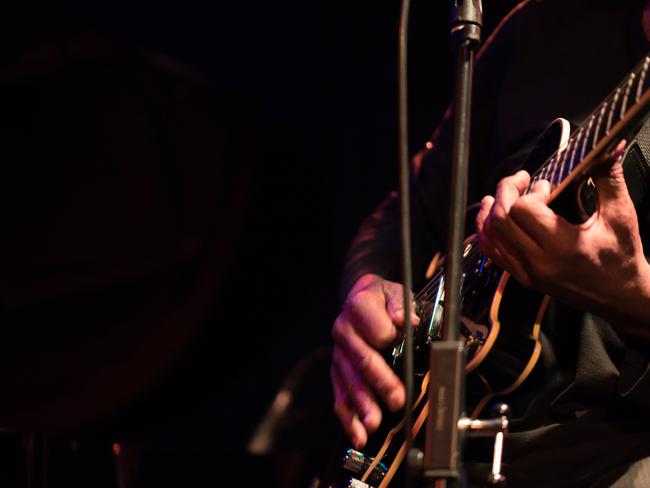 Nightclub, Jazz, Funk music, vintage, guitar, electric guitar player