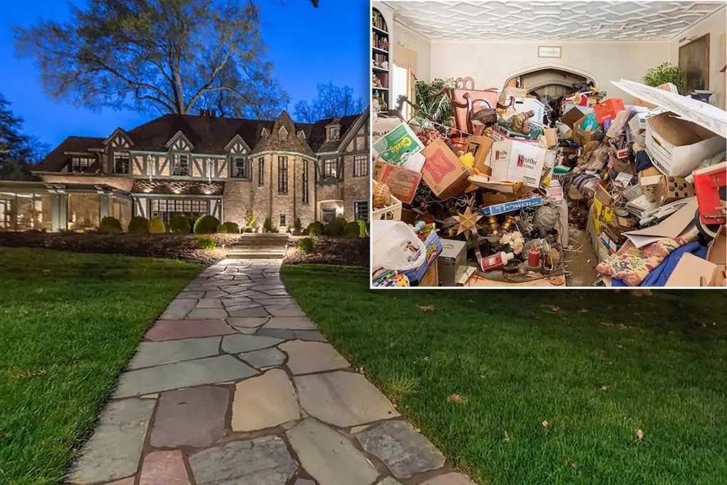 The family lives in the servants’ wing of the house. Picture: Realtor/JulianPriceHouse via ThePost