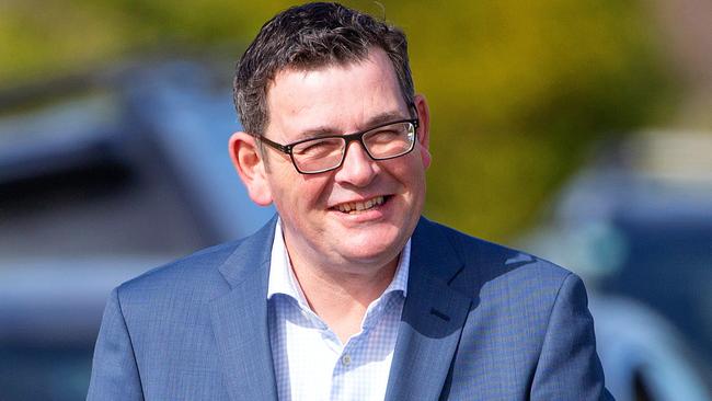 Nothing seems to stick to Victorian Premier Daniel Andrews. Picture: Mark Stewart