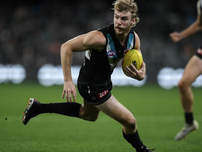 Port Adelaide are on the charge. Picture: Getty Images