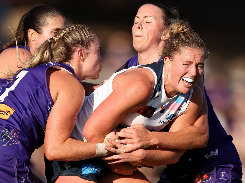 The Blues just got over the line against the Dockers. Picture: Getty Images