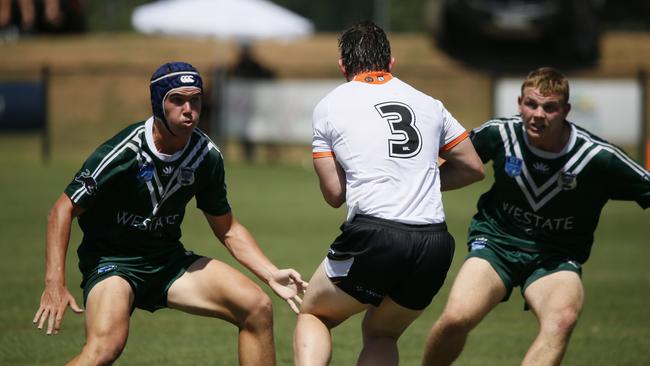 Callum McMenemy. Macarthur Wests Tigers vs Western Rams. Laurie Daley Cup. Picture: Warren Gannon Photography