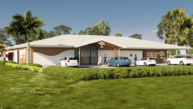 Artist impression of a proposed smartland childcare centre earmarked for a site in Pimpama. Picture: Supplied