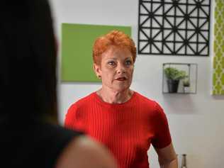 Pauline Hanson. Picture: Ashley Pillhofer