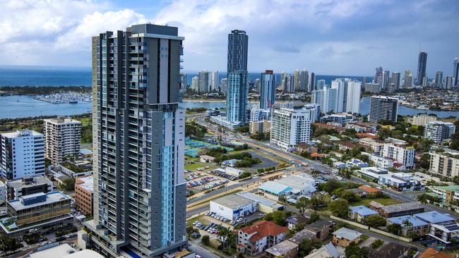 Gold Coast skyline. Picture: NIGEL HALLETT