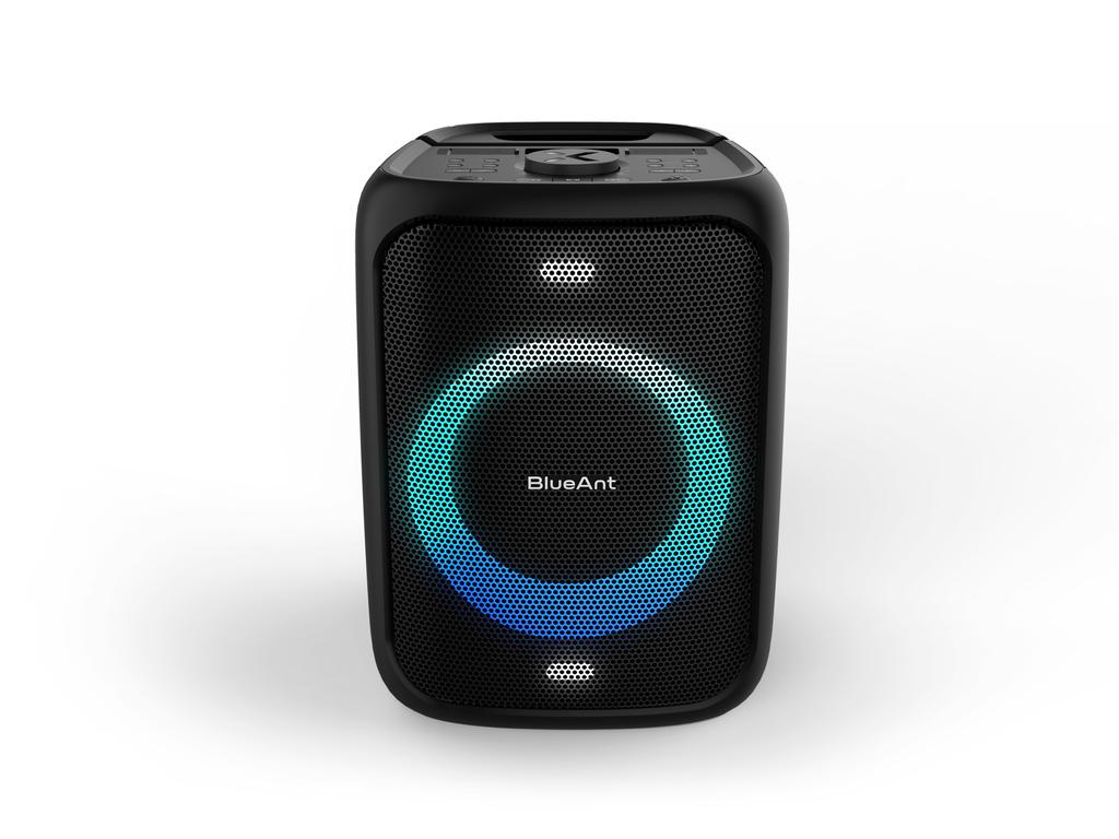 The BlueAnt X5 is a portable party speaker.