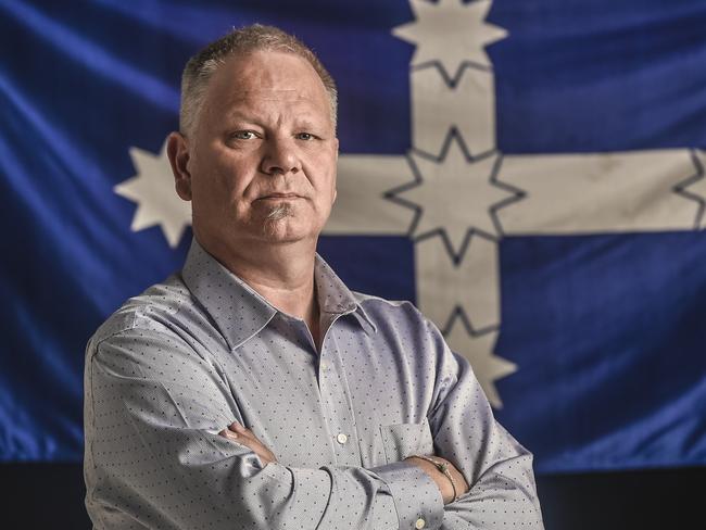 CFMEU.Former SA secretary of the CFMEU Aaron Cartledge who was ousted from his job by the militant John Setka.Wednesday 1st August. 2019. Photo Roy VanDerVegt