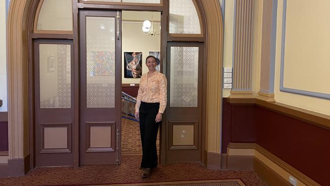 Bendigo events manager Julie Amos inside The Capital theatre, Bendigo. The building turns 150 in June 2023.