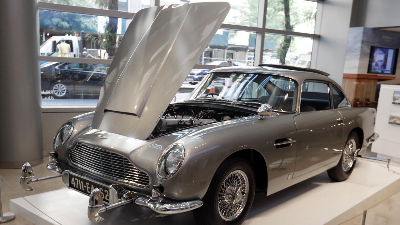 An Aston Martin DB5 built for several James Bond films is up for auction.