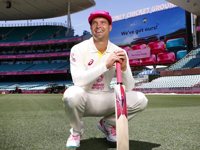 Australian wicket keeper and batsman Alex Carey wants to see the biggest crowds yet at the SCG. Picture: Richard Dobson