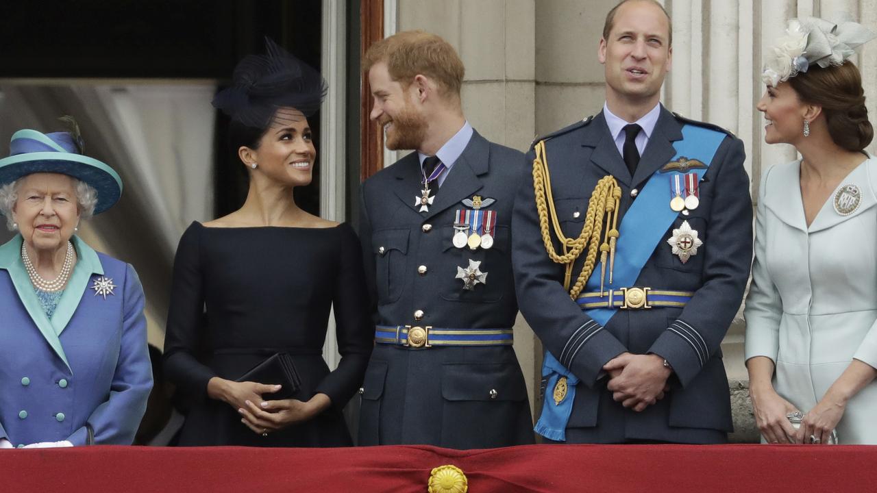 Harry and Meghan are stepping back as royals. Picture: AP Photo/Matt Dunham