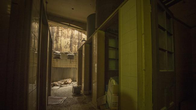 At the end of one tunnel, you’ll discover these disused toilets under Central Station. Photos: Chris McKeen