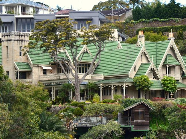 Justin Hemmes’ home, The Hermitage, at Vaucluse