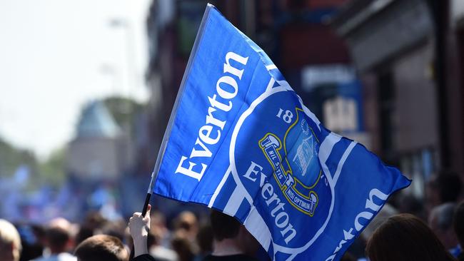 Everton faces a major battle to survive this season. (Photo by PETER POWELL / AFP)