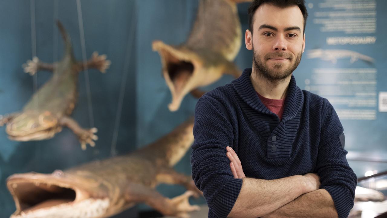 Dr Daniel Madzia, Institute of Paleobiology, Polish Academy of Sciences, Warsaw, is part of the research team that identified oceanic mega predator the Lorrainosaurus. Picture: supplied