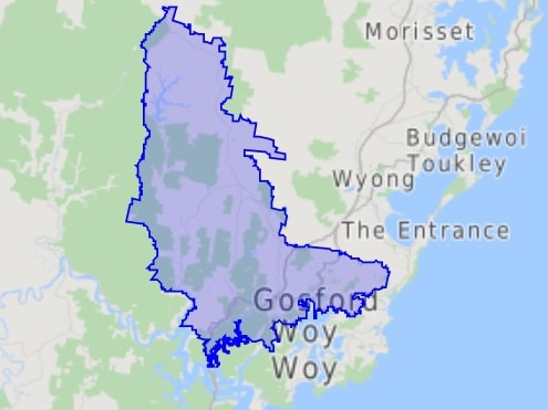 Central Coast postcode 2250. Picture: 2016 Census