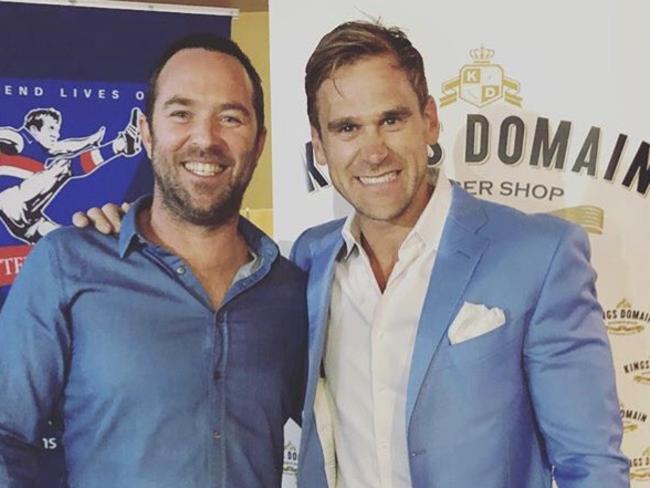 Sullivan Stapleton and Luke Milton. Pic: Instagram